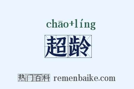 超龄是什么意思的图片